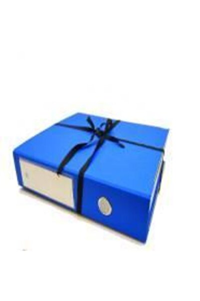 Alemdar İpli Klasör Karton Geniş Mavi-Dmo 34Cm 25Li (1 Paket 25 Adet)