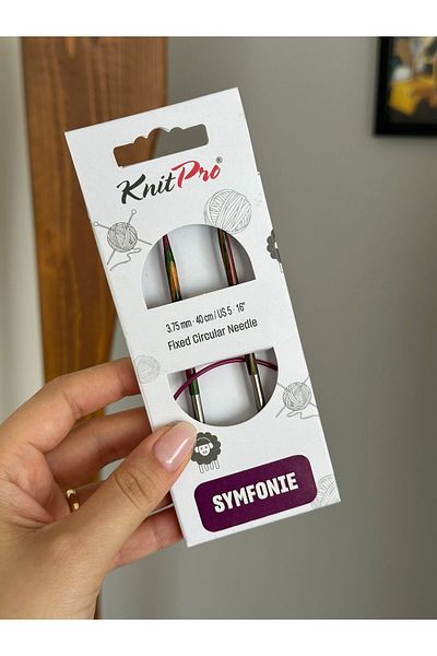 KnitPro Συμφωνία 40 cm - 3,75 mm Σταθερή Μικροσκοπική Καρφίτσα