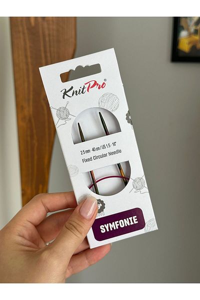 KnitPro Συμφωνία 40 cm - 2,5 mm Σταθερή Μικροσκοπική Καρφίτσα