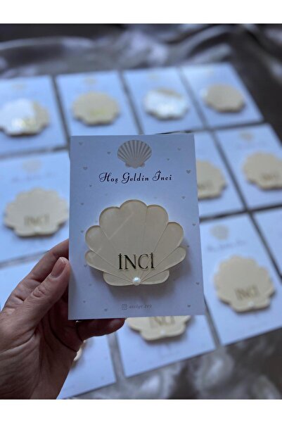 Atolye219 Pleksi Magnet - İstridye model pleksi magnet (25 Adet)