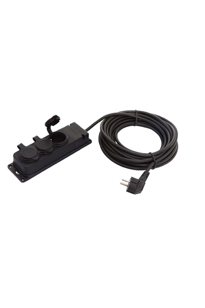Topart TA01555 10mt 3’lü Grup Prizli Uzatma Kablosu