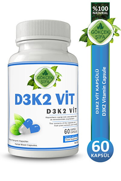 Gökçek Şifa D3k2 Vit Kapsül (D3K2 VİTAMİN CAPSULE)