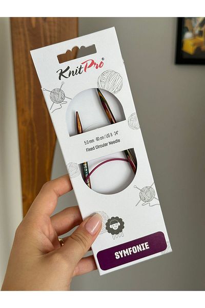 KnitPro Σουβλάκια Symfonie 60 cm Σταθερό Μήκος 5,0 mm