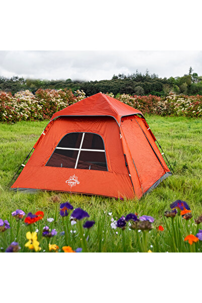 Campfit Otomatik Çadır 5 Kişilik 240 cm x 240 cm x 170 cm