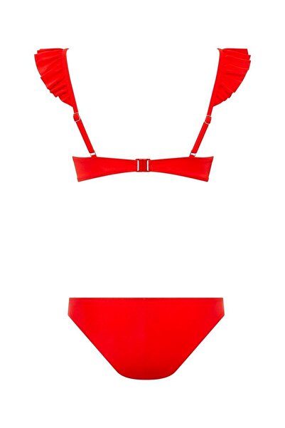 U.S. Polo Assn. Γυναικείο σετ κόκκινο μπικίνι