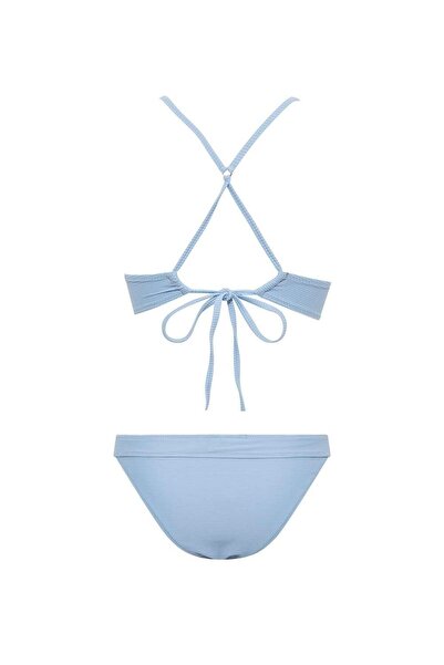 U.S. Polo Assn. Γυναικείο Σετ Μπικίνι Μπλε