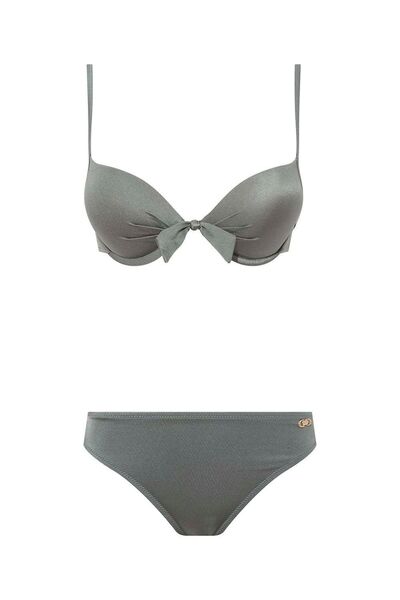 U.S. Polo Assn. Kadın Haki Bikini Takım