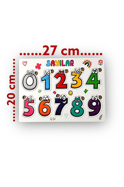 Kiri Ahşap Eğitici Öğretici Yapboz Bul Tak