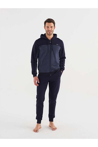 Mod Collection Men's Navy Blue Tracksuit Set