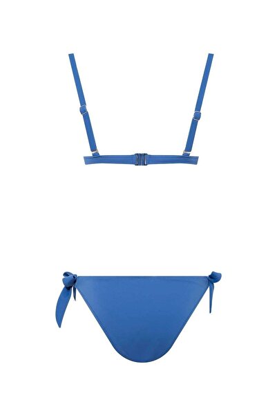 U.S. Polo Assn. Γυναικείο Σετ Μπικίνι Μπλε