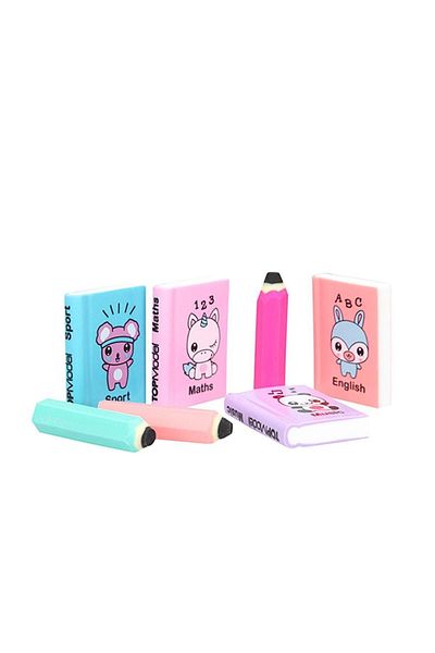 Top Model Eraser Set Mini Book