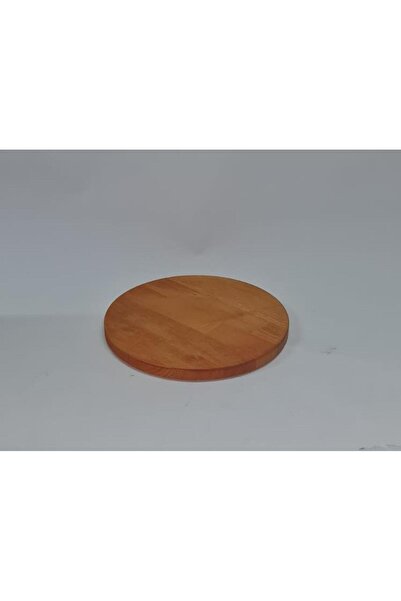 Mavienerji Tekerleksiz Yuvarlak Ahşap Saksı Altlığı Damacana Tüp Saksı Sehpas...