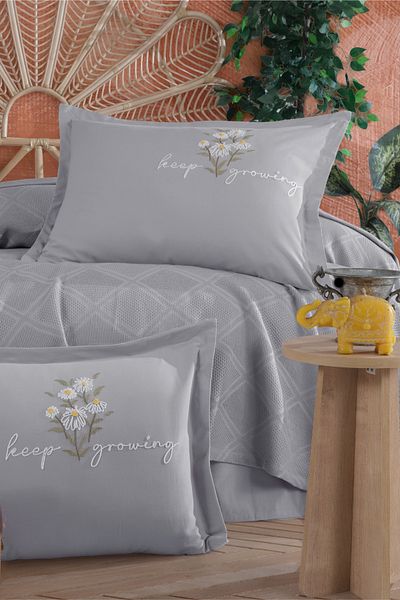 Clasy Etta - Double Embroidered Pique Set Boutique