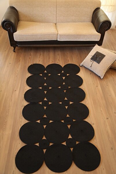 jute craft Doğal Dokulu Gold Renk Özel Tasarım Jüt Halı Kilim Paspas