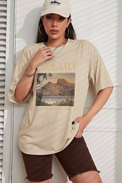 trendypassion Μπλουζάκι Unisex Tasmania Printed