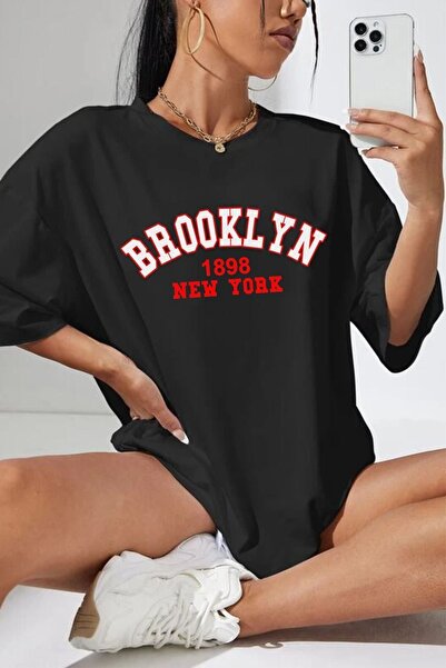 trendypassion Tricou unisex cu imprimeu Brooklyn