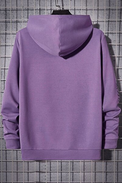 trendypassion Φούτερ Cartoon Graphic Thermal Lined Drawstring