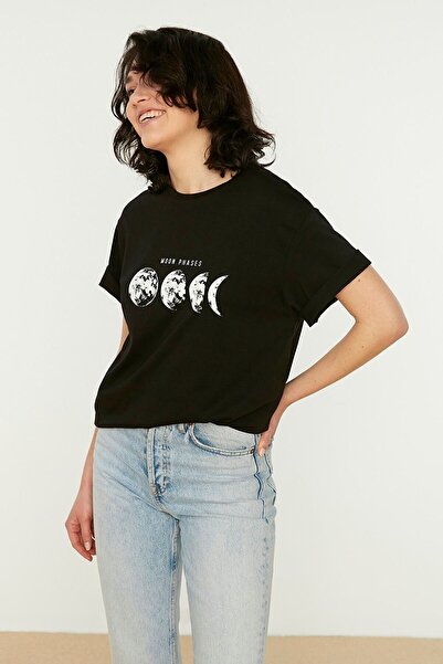 trendypassion Μπλουζάκι με σχέδιο Moon Phases