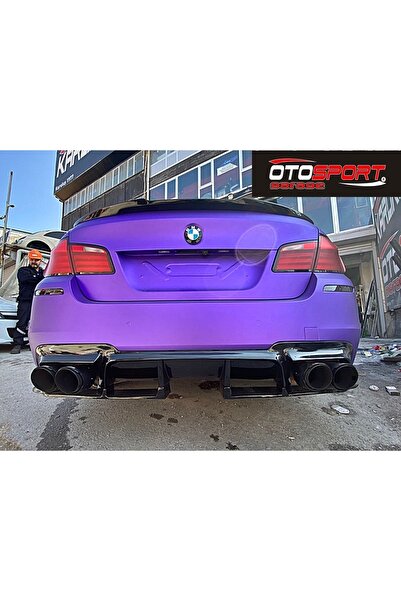 OTOSPORT Bmw F10 Difüzör Ve Flap Fiberglass Boyasız
