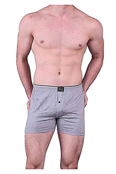 Anıt 5 Men's Boxers - 100% Cotton, Comfortable Fit, Buttoned