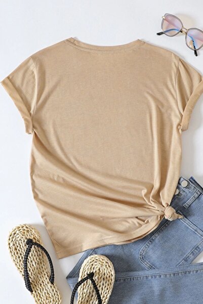 trendypassion Μπλουζάκι Unisex Rose Printed