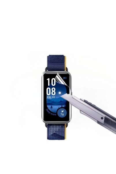Genel Markalar Oppo Watch Free  Uyumlu  2 Adet Şeffaf Ekran koruyucu Nano Jelatin