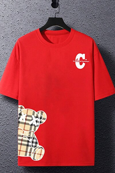 trendypassion Tricou unisex cu model urs cu design imprimat