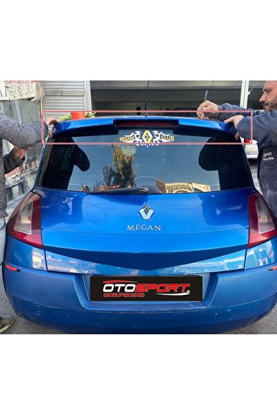 OTOSPORT Renault Megane 2 Hb Anatomik Spoyler Fiberglass Boyasız