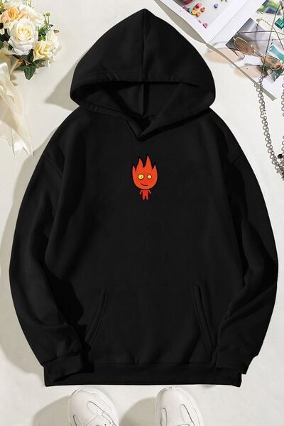 trendypassion Hanorac cu imprimeu unisex Fire Avatar