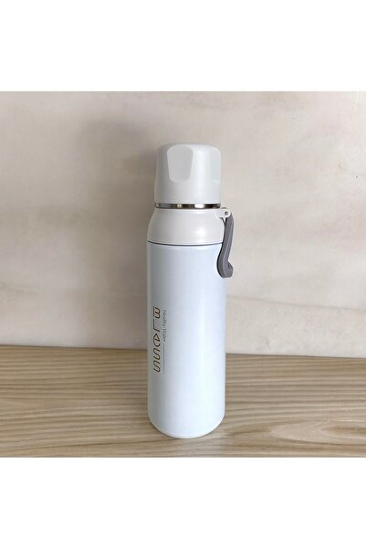 PRETTIFY CARE ترمس ستانلس 700 مل عالي العزل مع كوب فولاذي