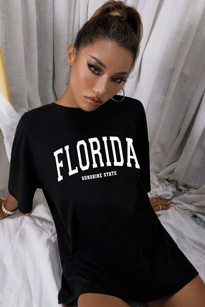 trendypassion Tricou unisex cu design imprimat Florida