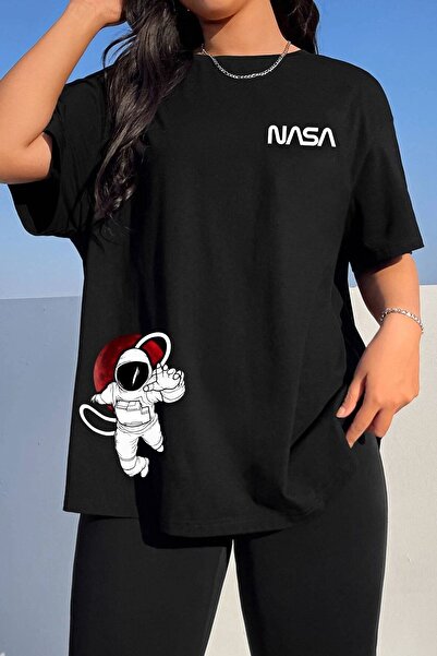trendypassion Unisex στάμπα μπλουζάκι της NASA