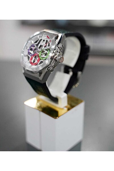 Raymond Men's Leather Wristwatch