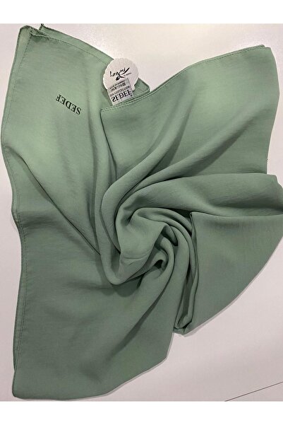 Sedef Green Jazz Square Scarf - 105X105