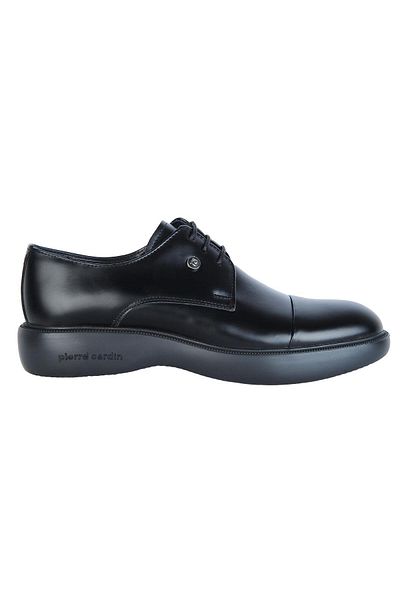 Pierre Cardin 70915PC - Μαύρα Δερμάτινα Ανδρικά Κλασικά Παπούτσια Γάμου