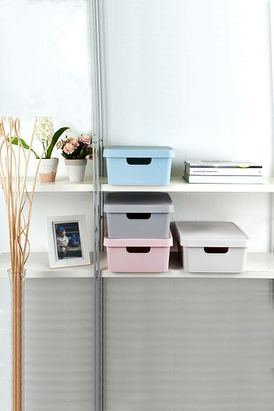 KORUCA 2-Piece Organizer Storage Box Vinto G641 Storage Box 2 X 11 Liter Organizer Box