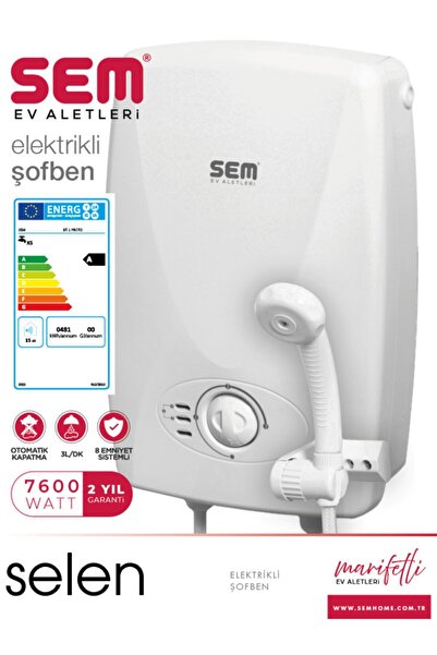 SEM Selen Elektrikli Şofben