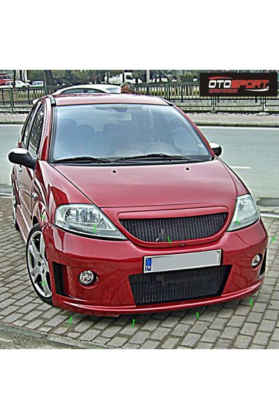 OTOSPORT CİTROEN C3 ÖN TAMPON FİBERGLASS BOYASIZ A+ KALİTE