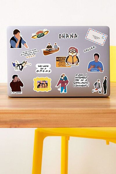 AR Sticker - مجموعة ملصقات الكمبيوتر المحمول والكمبيوتر اللوحي للأصدقاء 3