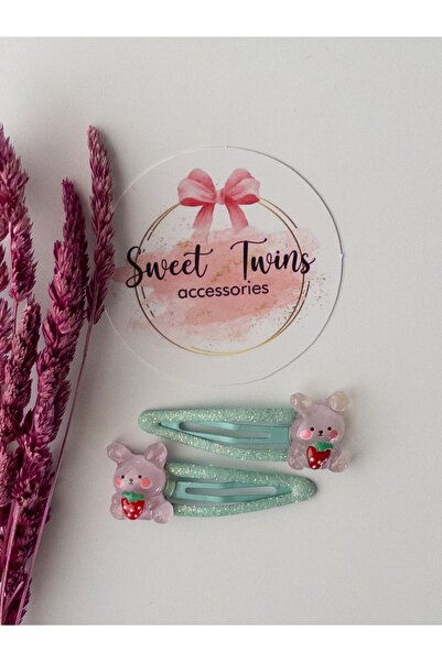 Sweet twins accessories Glitter Snap Buckle