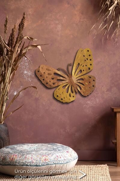 Doreline DoreArt Butterflies Metal Duvar Tablosu, Ev Ofis Duvar Panosu