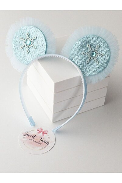 Sweet twins accessories تاج ميكي فضي