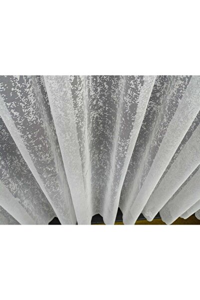 GOGOPERDE Şantuk Örme Desen Modern Düz Tül Perde