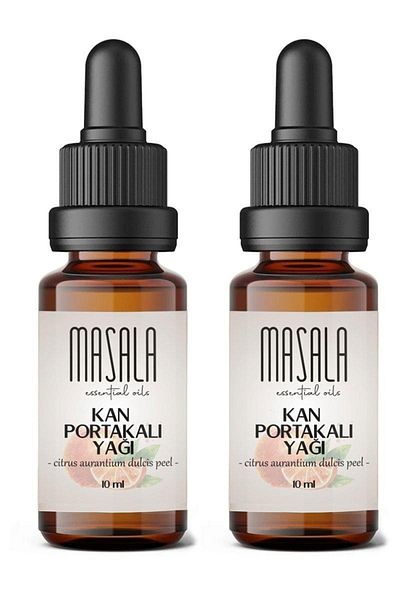 Masala 10 مل.× 2 زيت برتقال نقي للدم - زيت برتقال الدم