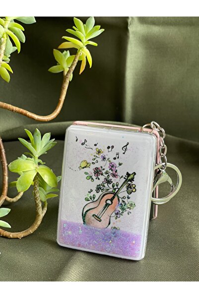 Hardin Simli Sulu Tasarımlı Kozmetik Cep Çanta Aynası Kapaklı El Makyaj Aynas...