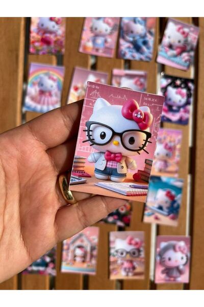 EyER Shoping Hello Kitty Animation 45 Piece Sticker Set