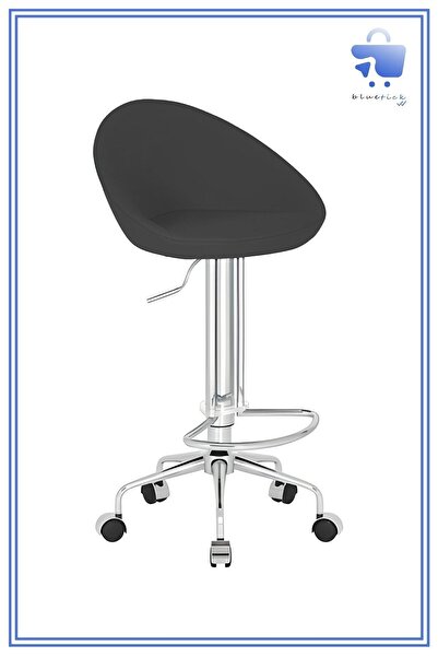 Genel Markalar Sembol Küçük Tekerlekli Dekoratif Bar Sandalyesi