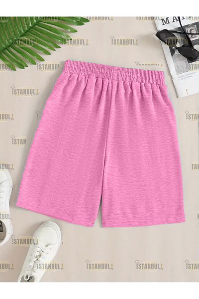 aynewmoda Мъжки къси панталони с джобове, стандартна кройка - с щампа на игрални карти