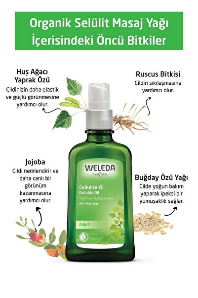Weleda Birke Cellulite-oil Selülit Yağı 100ml