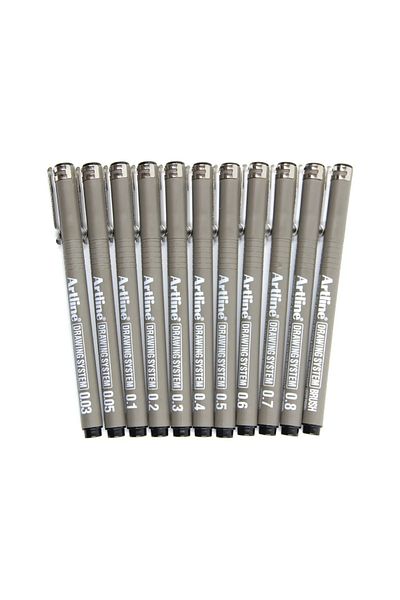 artline 11-Piece Technical Drawing Pen Set